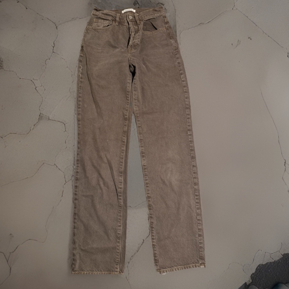 Pacific Sunwear PacSun brown Dad jeans Women's 0, button closure